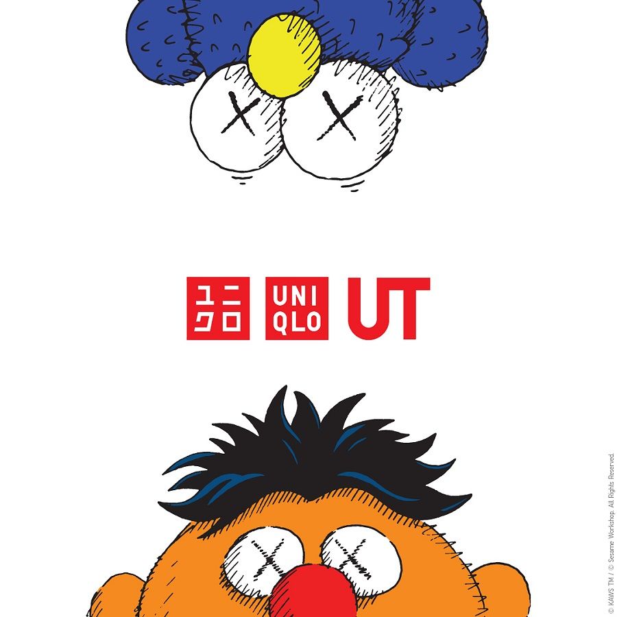 UNIQLO Berkolaborsi dengan KAWS Hadirkan Koleksi Sesame Street
