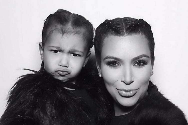 Ubah Gaya  Rambut  Anak  Kim Kardashian Dikritik Netizen