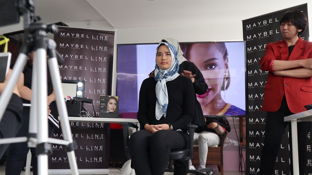 Keseruan Kegiatan Tutorial Hijab Bersama Popbela Community