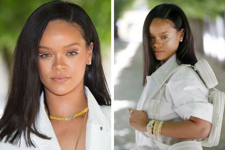 Menghadiri Pagelaran Louis Vuitton, Ini Penampilan Rihanna yang Memukau