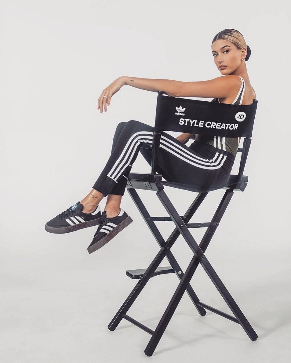 Hailey Baldwin Terpilih Menjadi 'Style Creator' Adidas di JD Sports