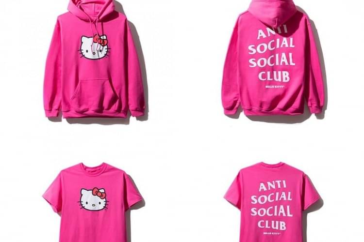 Anti Social Social Club Rilis Koleksi Kekinian Berdesain Hello Kitty