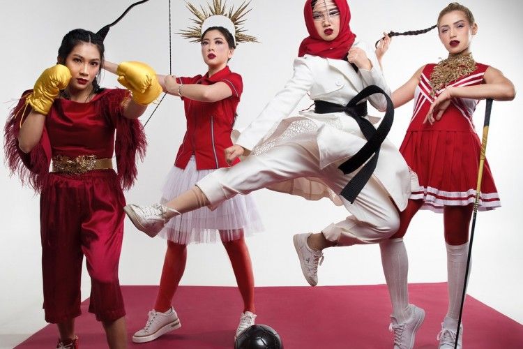 Girl Squad Berikan Dukungan Asian Games 2018 Lewat Sesi Photoshoot 