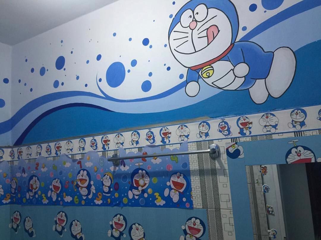 Penggila Doraemon Rumah Di Sulawesi Ini Penuh Pernak Pernik Doraemon
