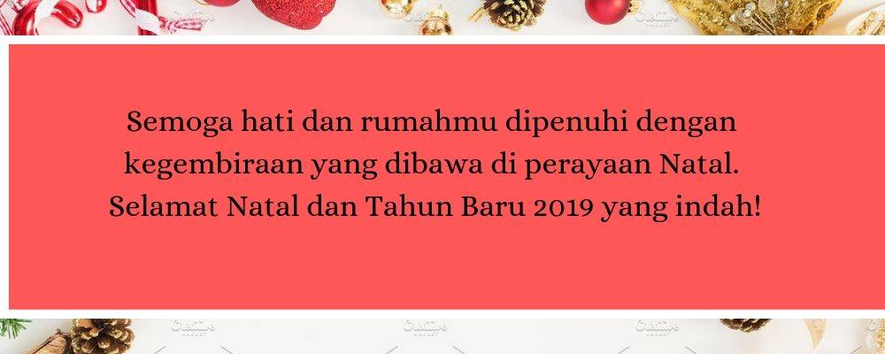 10 Ucapan Selamat Hari Natal Untuk Orang Tersayang