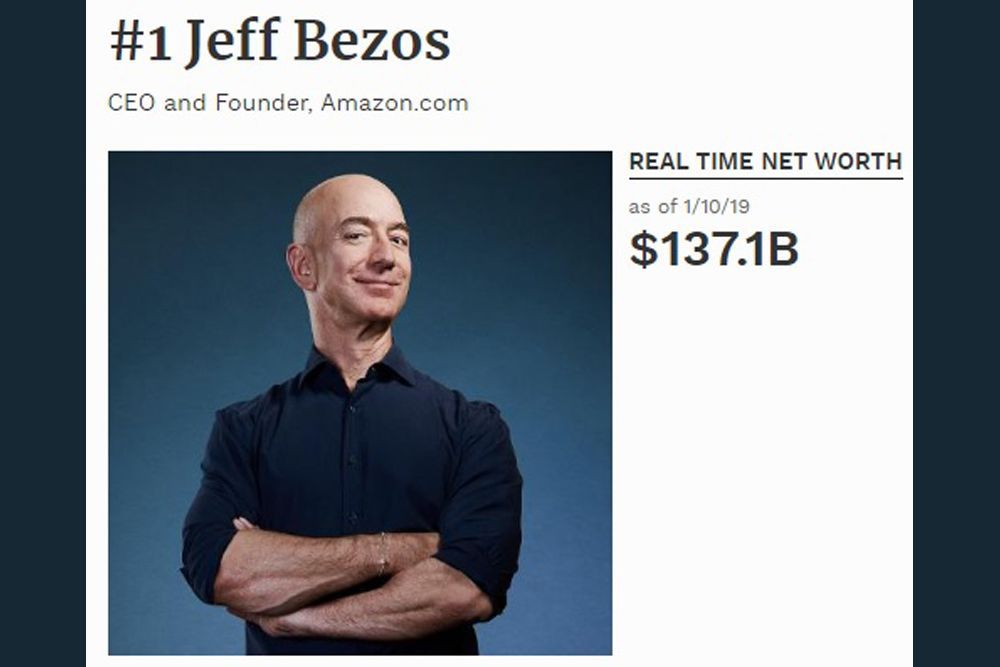 Jadi Pasangan Terkaya di Dunia Jeff Bezos dan Istri 