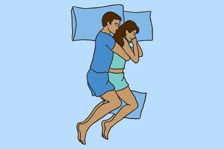 9 Posisi Tidur Ini Ungkap Kondisi Percintaanmu dengan Pasangan