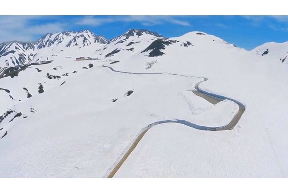 10 Foto Tateyama Kurobe, Jalanan Paling Bersalju Di Jepang