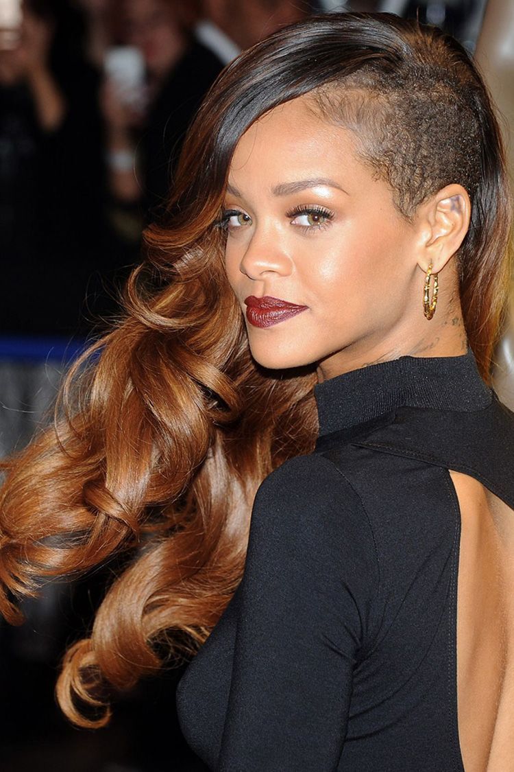 5 Inspirasi Warna  Rambut  untuk  Kulit  Gelap A la Rihanna