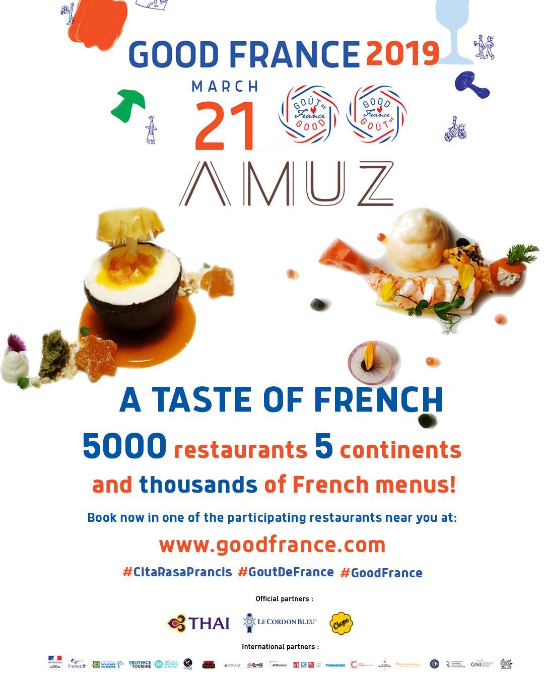 Nikmati Sajian Khas Perancis Saat Perayaan Gout de France di AMUZ