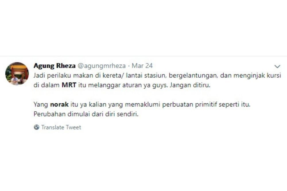 MRT Jakarta Diresmikan, Warganet Indonesia Terbagi Dua Kubu