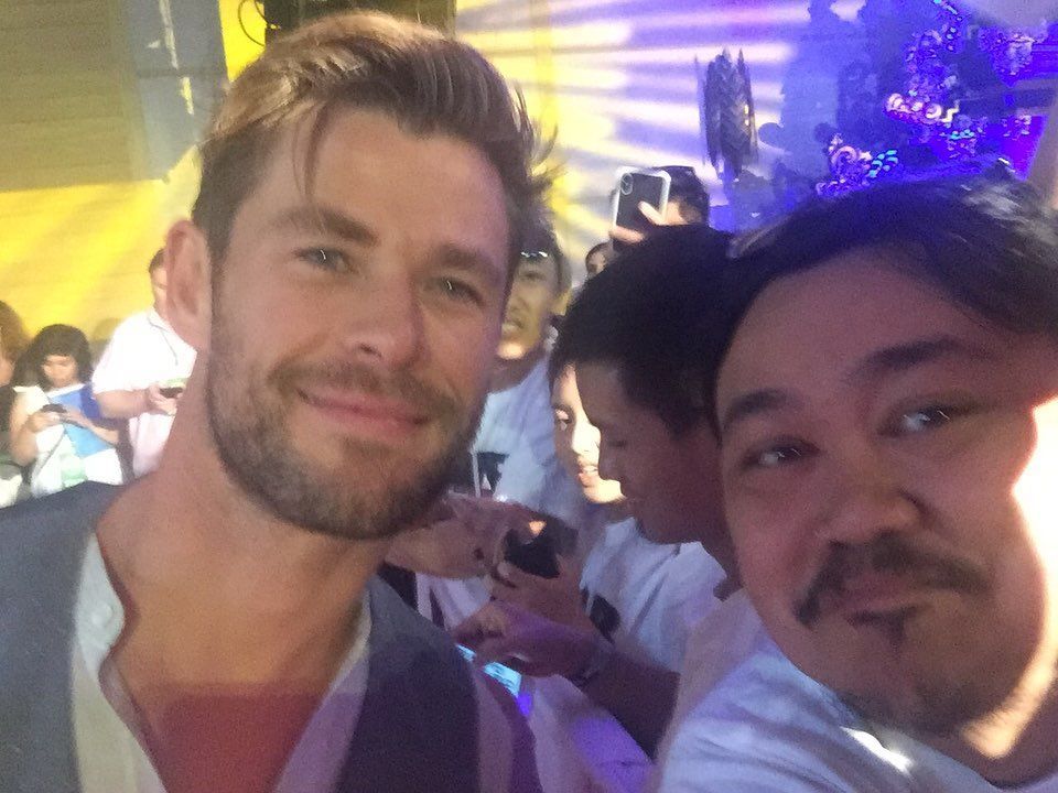 Kegiatan Chris Hemsworth dan Tom Holland Selama di Bali