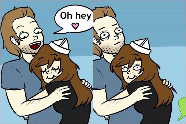 9 Komik Strip Tingkah Konyol yang Sering Dilakukan bersama Pasangan