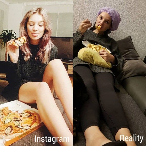 Nggak Secantik di Instagram, Ini 10 Foto Nyata Si Pencinta Makanan