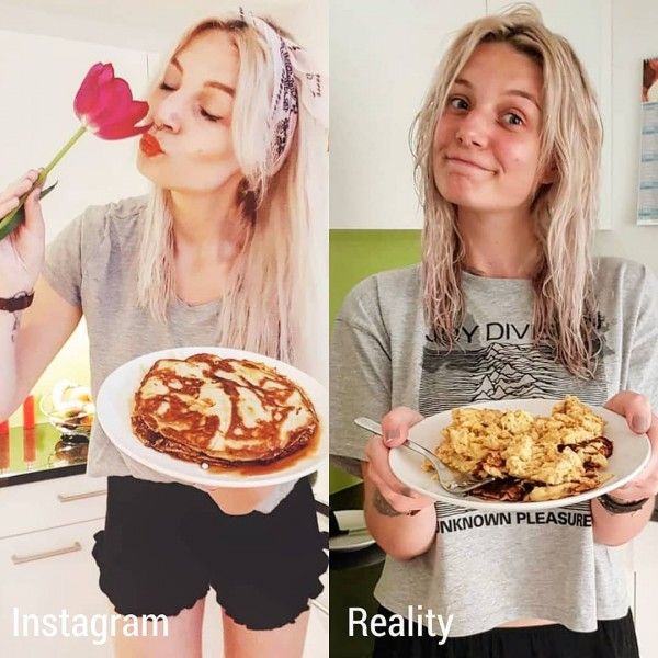 Nggak Secantik di Instagram, Ini 10 Foto Nyata Si Pencinta Makanan