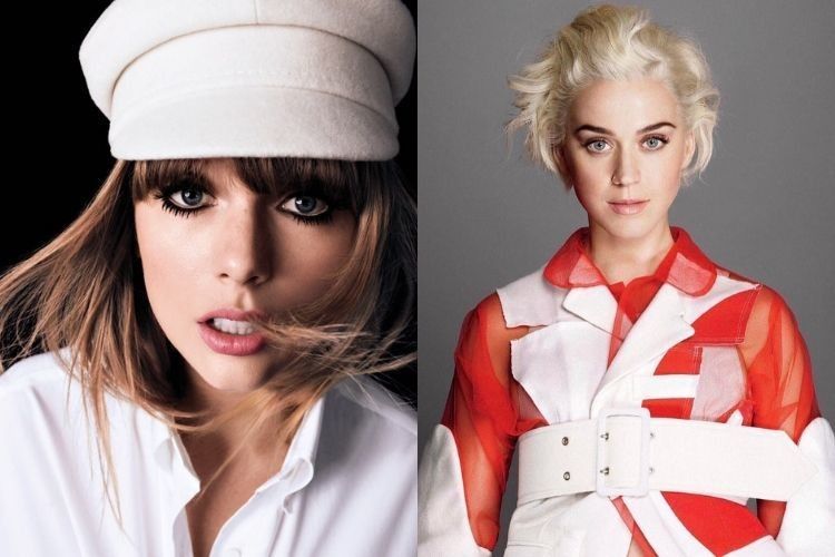 Begini Perbedaan Gaya Makeup Taylor Swift dan Katy Perry