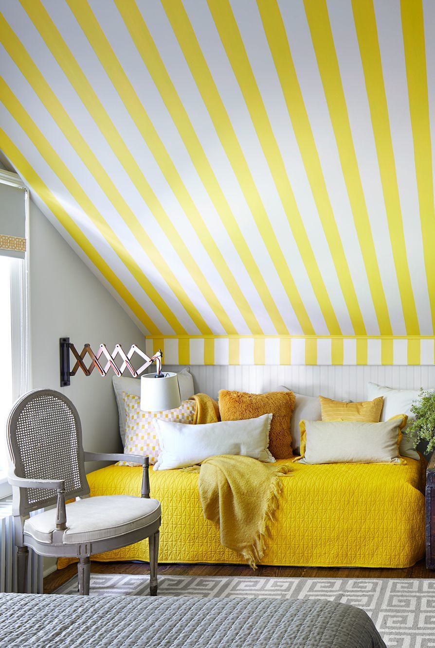 10 Inspirasi Desain Warna Kuning Untuk Kamar