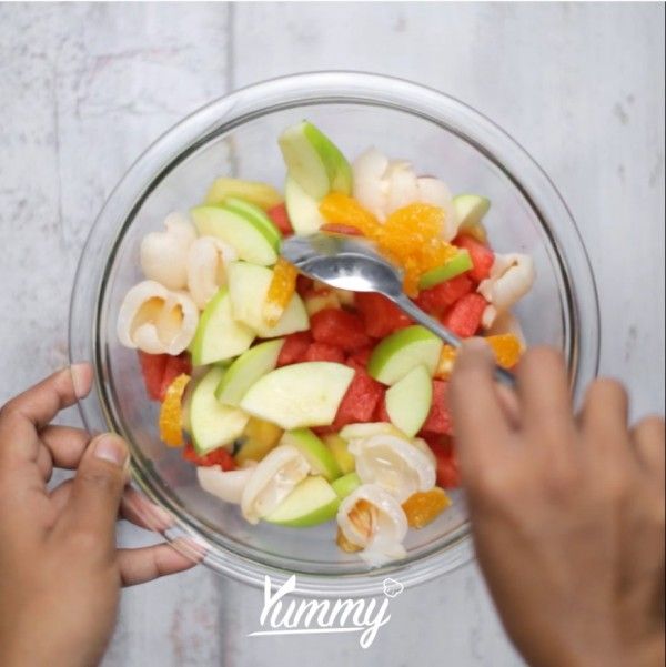 Resep Membuat Salad Buah