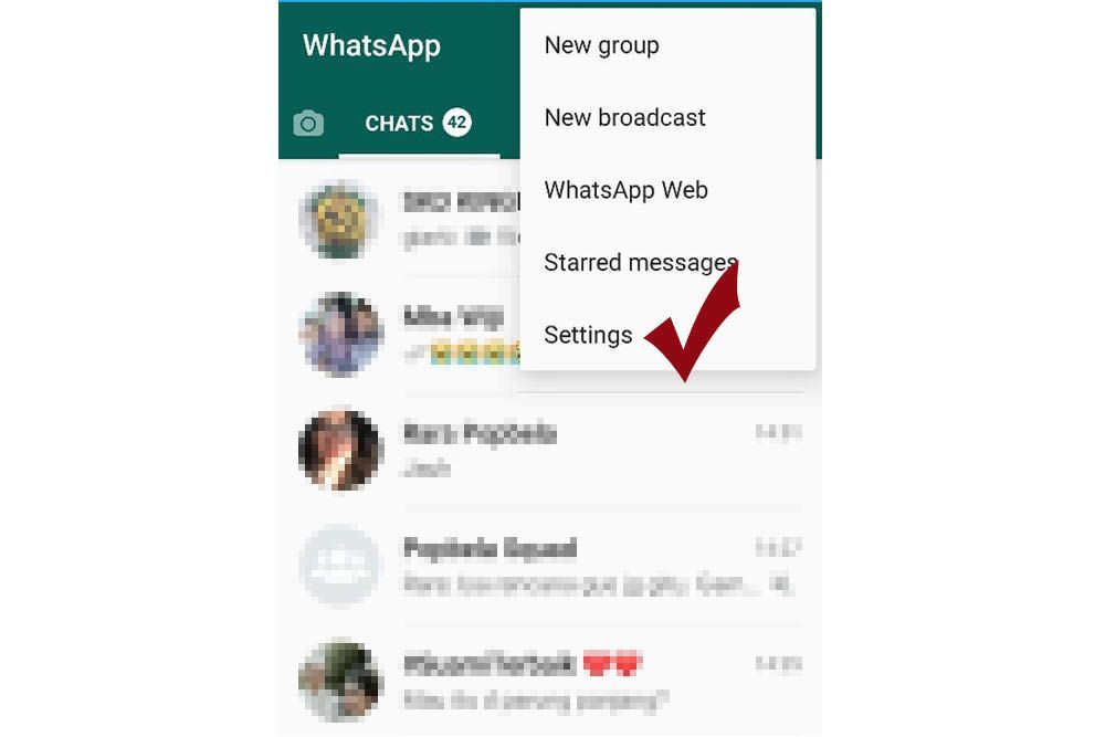 Whatsapp web di hp