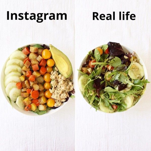 Nggak Semenarik di Instagram, Ini Tampilan Asli Makanan Organik