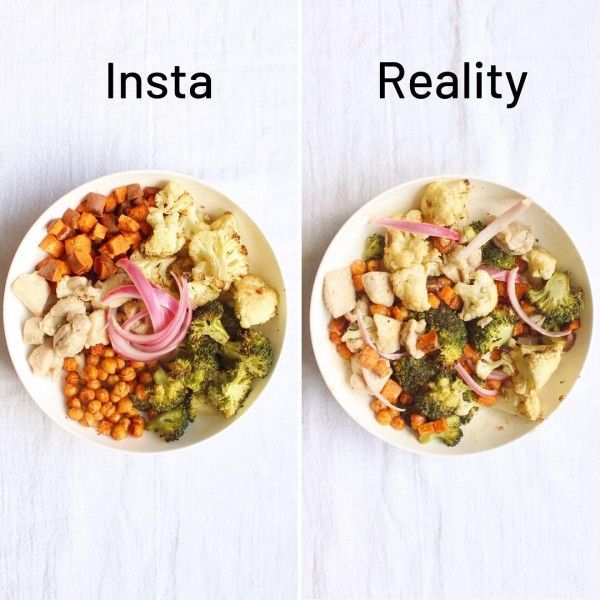 Nggak Semenarik di Instagram, Ini Tampilan Asli Makanan Organik