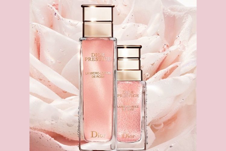 dior rose lotion