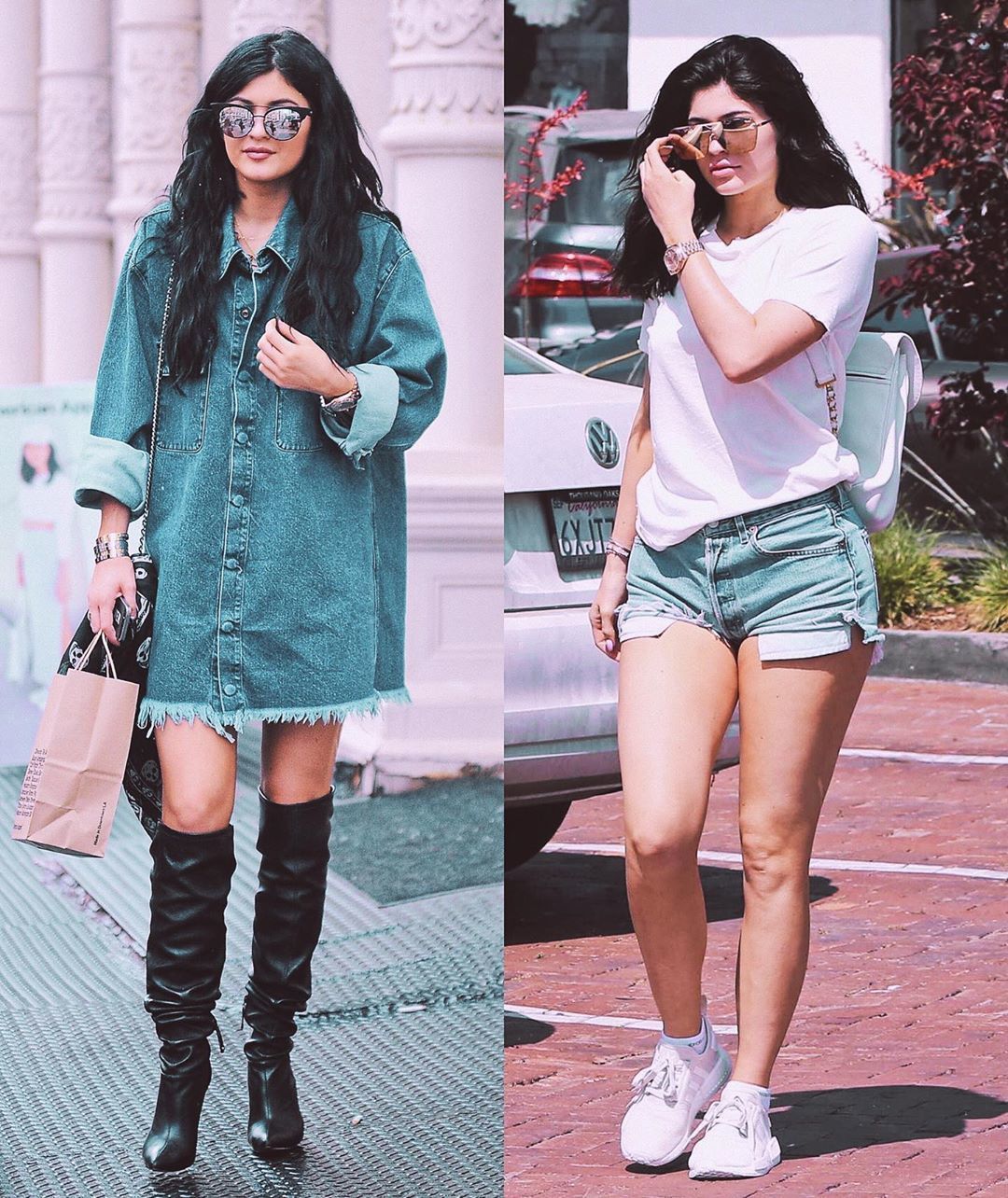 Kylie Jenner Style Comparison: Open vs Closed