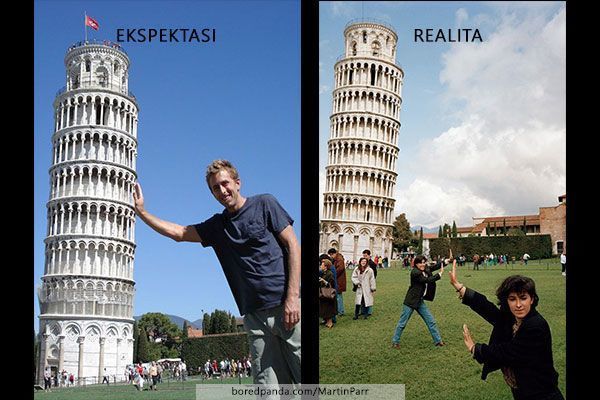 Expectations VS Reality When You Vacation to a World Famous Place