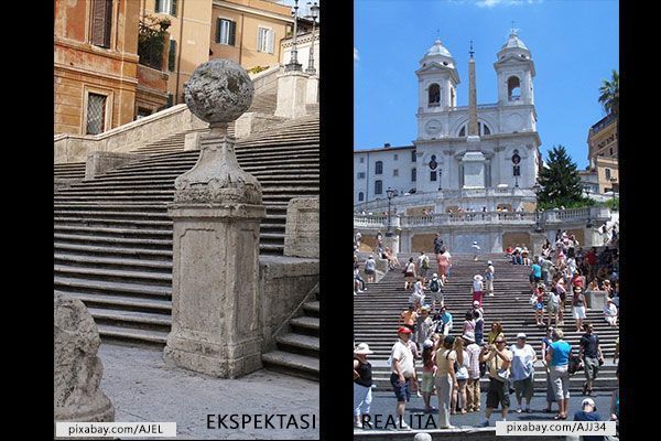 Expectations VS Reality When You Vacation to a World Famous Place