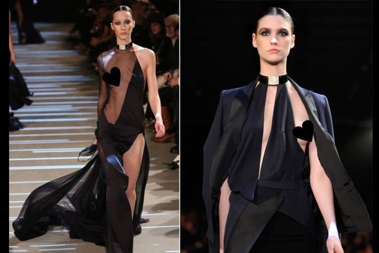 7 Breast Shows on the Catwalk Go viral
