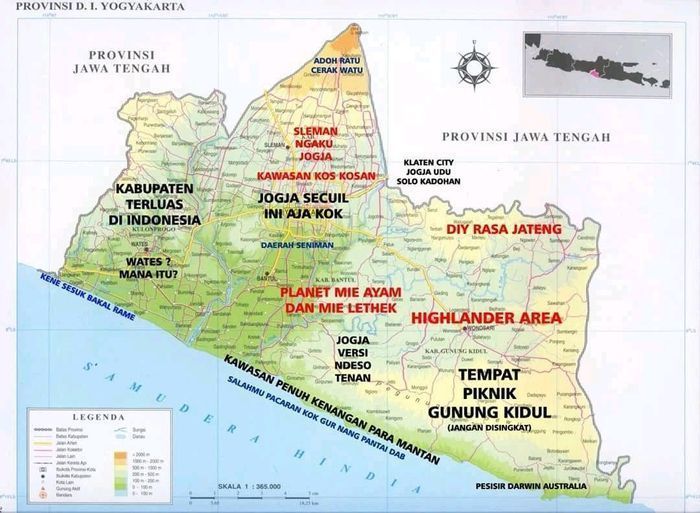 Masih Relate! 11 Meme Peta Indonesia Ini Kocak Banget