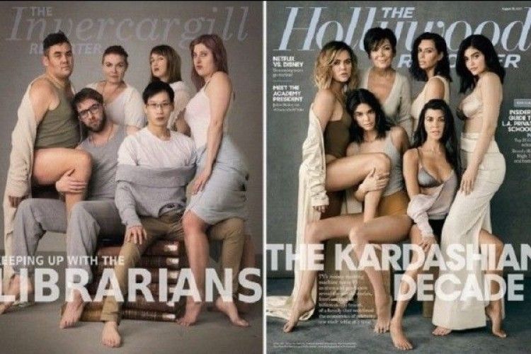 10 Parodi Foto Keluarga Kardashians Terkonyol yang Bikin Tertawa