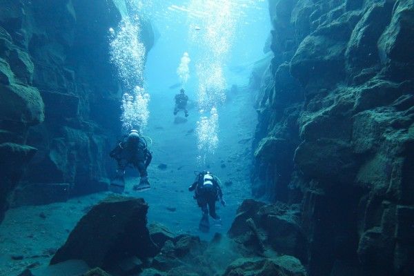 Begini Serunya Diving di Dua Lempeng Benua 