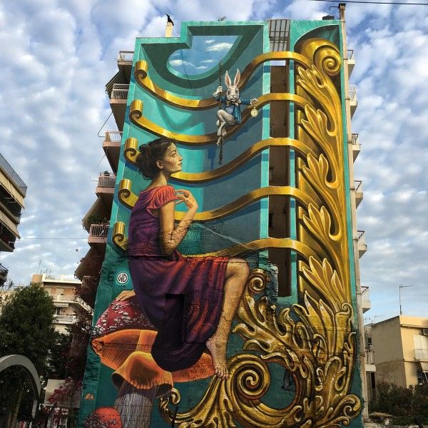 Aesthetic dan Keren, 20 Mural Ini Jadi Spot Favorit yang Instagramable