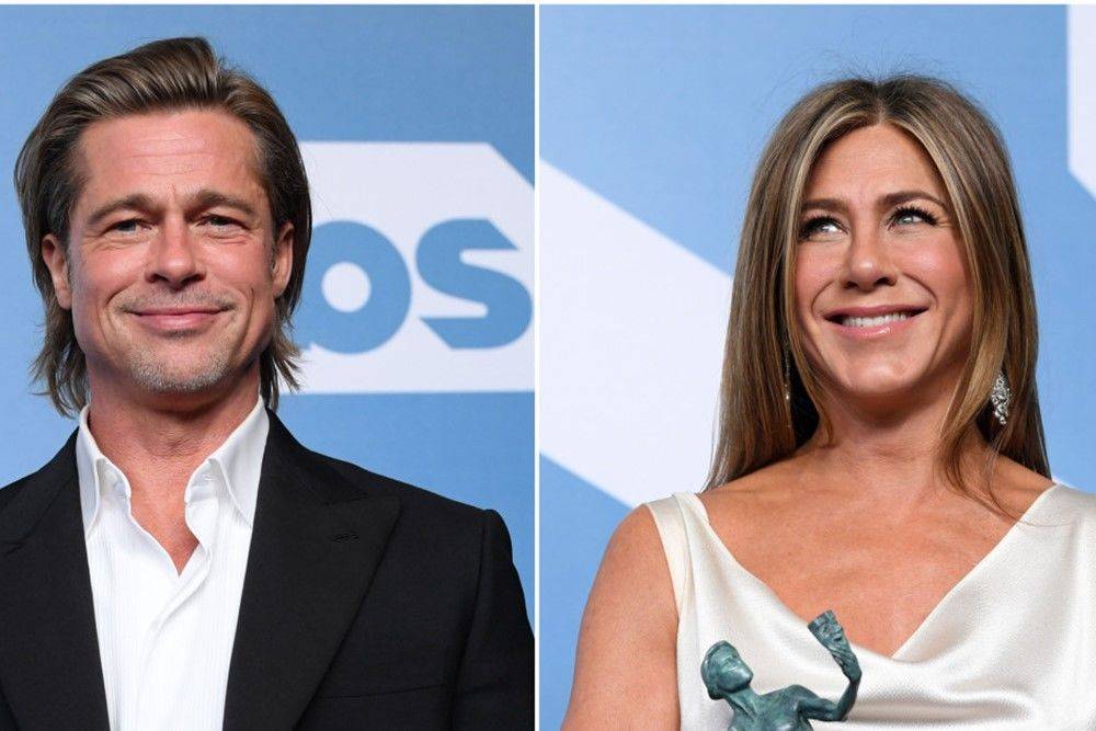 Momen Reuni Jennifer Aniston dan Brad Pitt di SAG Awards 2020