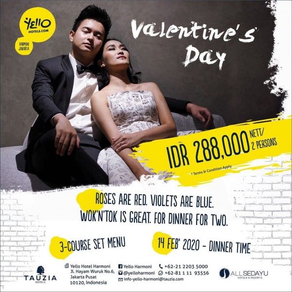 5 Hotel Ini Beri Promo Menarik Saat Valentine