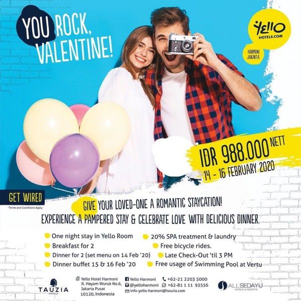 5 Hotel Ini Beri Promo Menarik Saat Valentine