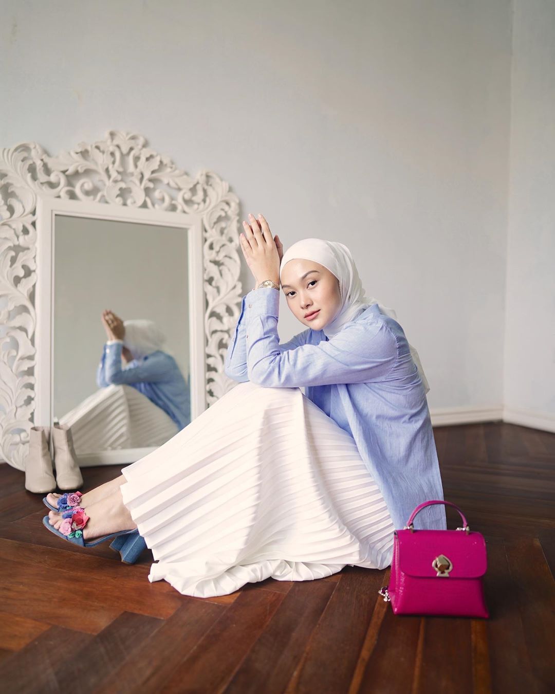 Cocok baju warna yang jilbab putih tulang untuk Warna Jilbab