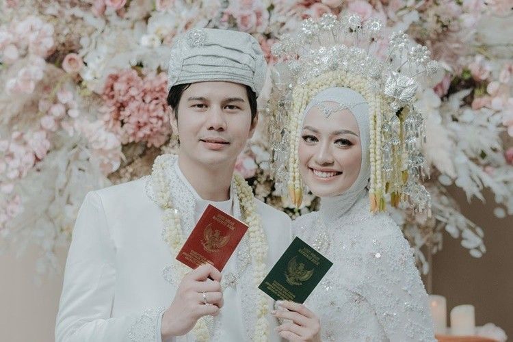Digelar Online, 9 Foto Pernikahan Mega Iskanti di Tengah Wabah Corona