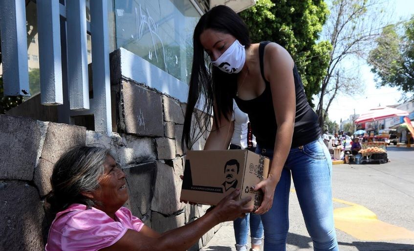Putri Kartel Narkoba Terbesar Meksiko Beri Bantuan Terdampak Corona 