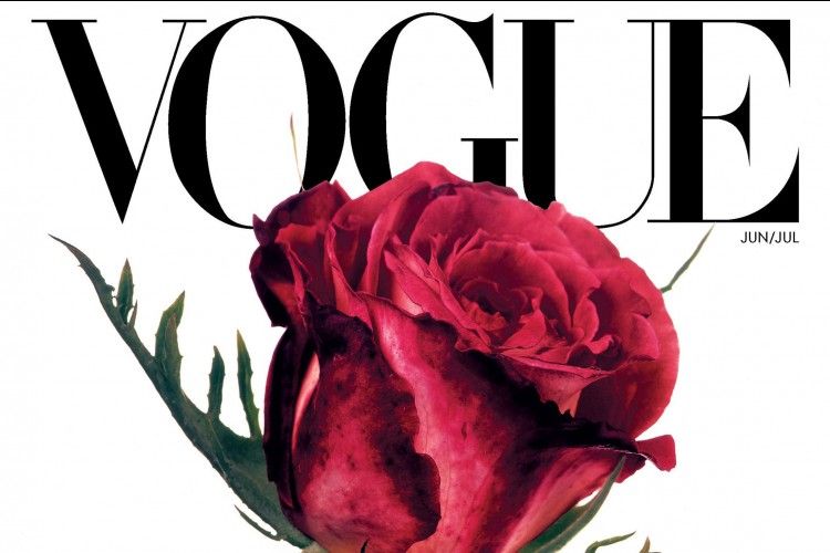 Arti Dibalik Bunga Mawar Yang Jadi Cover Vogue Terbaru