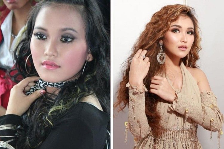 7 Potret Penyanyi Dangdut Indonesia Dulu dan Kini, Pangling?