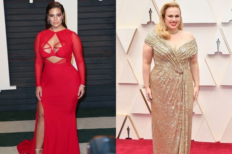 Gaya Seleb Hollywood Berbadan Plus Size Tampil Seksi di Karpet Merah