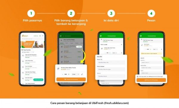 Belanja Harga Pasar Tradisional Lewat Online, Inilah UbiFresh!