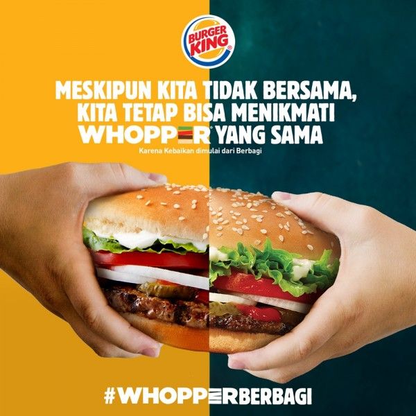 BURGER KING® Gelar Bukber Terbesar di Masa Social Distancing