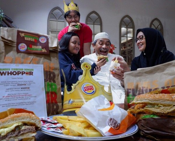 BURGER KING® Gelar Bukber Terbesar di Masa Social Distancing