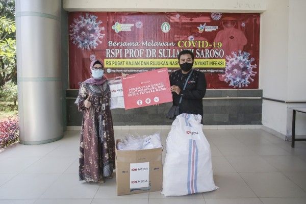 IDN Foundation Kembali Salurkan Bantuan APD untuk Perangi COVID-19