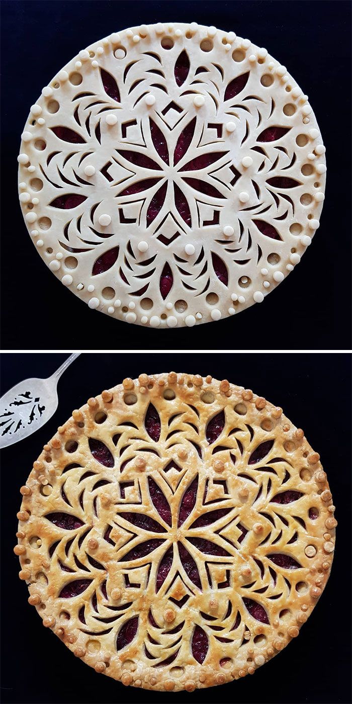 Cantik, 10 Pie Ini Dibuat dengan Detail Artistik nan Mengagumkan
