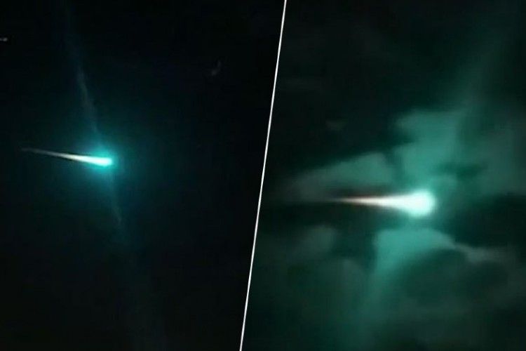 Bola Api Hijau Misterius Melintasi Australia, Meteor atau UFO?