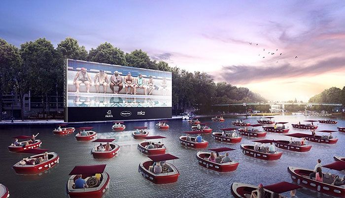 Demi Social Distancing, Paris akan Buka Bioskop Terapung